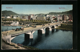 AK Karlsbad, Egerbrücke  - Tchéquie