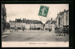 CPA Pithiviers, Place Du Martroi  - Pithiviers