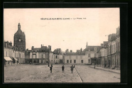CPA Neuville-aux-Bois, La Place, Sud  - Other & Unclassified