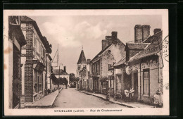 CPA Chuelles, Rue De Chateaurenard  - Autres & Non Classés