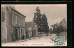 CPA Chuelles, La Rue De Courtenay  - Courtenay