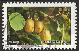 France 2012 - Mi 5311 - YT Ad 690 ( Fruits : Kiwis ) Cachet Rond - Gebraucht