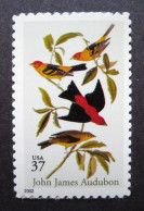 United States 2002 MiNr. 3616 USA  J. J. Audubon, Painting, Birds  1v  MNH **   1.00 € - Engravings
