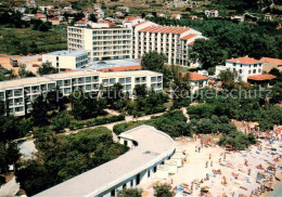 73711196 Baska Otok Krk Fliegeraufnahme Hotel Corinthia Und Strand Baska Otok Kr - Croatia