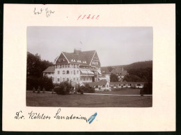 Fotografie Brück & Sohn Meissen, Ansicht Bad Elster, Dr. Köhlers Sanatorium  - Lieux