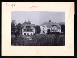 Fotografie Brück & Sohn Meissen, Ansicht Bärenfels, Schwesternheim  - Orte
