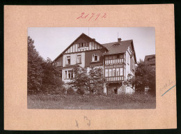 Fotografie Brück & Sohn Meissen, Ansicht Bärenfels, Gasthaus Dorotheenhöhe  - Plaatsen