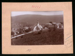 Fotografie Brück & Sohn Meissen, Ansicht Schellerhau, Gesamtansicht Mit Kirche  - Plaatsen