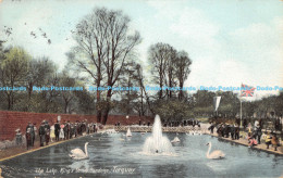 R174314 The Lake Kings Drive Gardens. Torquay. Friths Series. 1905 - World