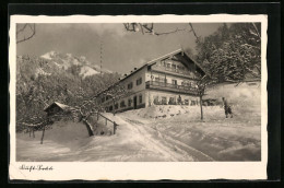 AK Törwang /Obb., Alpen-Gasthaus Und Pension Duftbräu Im Winter  - Autres & Non Classés