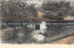 R174324 Dorothy Vernons Bridge. Haddon Hall. Derbyshire - World