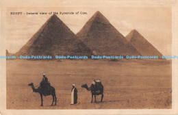 R172857 Egypt. General View Of The Pyramids Of Giza. B. Livadas And Coutsicos - World