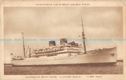 R173788 Union Castle Line To South Na DEast Africa. Intermediate Motor Vessel. L - World