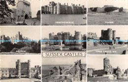 R174332 Sussex Castles. Norman. Shoesmith And Etheridge. Multi View - World