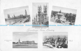 R172874 Greetings From London. D. F. And S. 1949. Multi View - World
