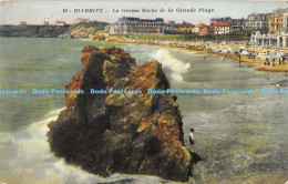 R174349 Biarritz. La Grosse Roche De La Grande Plage. G. Lemaitre - World