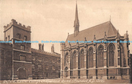 R172888 Oxford Exeter College Chapel And Quad. Founded A. D. 1376. Friths Series - Monde