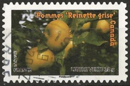France 2012 - Mi 5317 - YT Ad 696 ( Fruits : Apple "Pippin Grey" ) Cachet Rond - Used Stamps