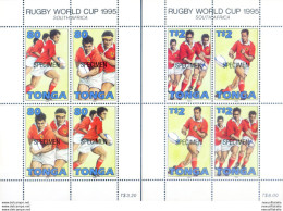 Sport. Rugby 1995. Soprastampati "specimen". - Tonga (1970-...)