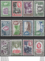 1938-47 British Honduras Giorgio VI 12v. MNH SG N. 150/61 - Altri & Non Classificati