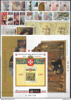 1997 SMOM Complete Year 28v.+3MS MNH - Andere & Zonder Classificatie