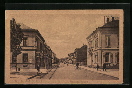 AK Kehl Am Rhein, Hauptstrasse Mit Passanten  - Kehl