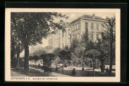 AK Offenburg I. B., Anlagen Mit Gymnasium  - Offenburg