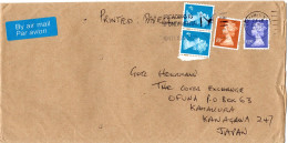 L79698 - Grossbritannien - 1997 - £1 Machin MiF A LpDrucksBf WOLVERHAMPTON - ... -> Japan - Covers & Documents