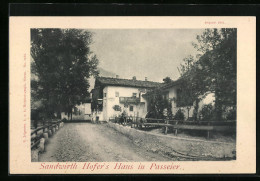 Cartolina St. Leonhard, Gasthaus Sandwirth Hofer's Haus In Passeier  - Autres & Non Classés