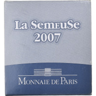 France, 5 Euro, Semeuse, 5e Anniversaire De L'Euro, BE, 2007, MDP, Or, FDC - France