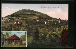 AK Hohenstaufen, Ortsansicht, Schutzhütte  - Autres & Non Classés