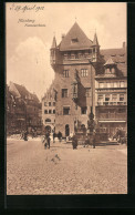 AK Nürnberg, Nassauerhaus Mit Juwelier E. Lorch & Co. Und Brunnen  - Nuernberg