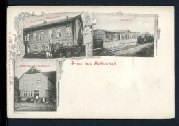 AK Hollenstedt LK Harburg Um 1910 I. Kammann, Thiemanns Gasthaus Bahnhof (PK0337 - Sonstige & Ohne Zuordnung