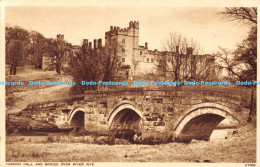 R172952 Haddon Hall And Bridge Over River Wye. Photochrom - Monde