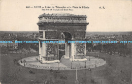 R174431 Paris. The Arch Of Triumph And Etoile Place. A. Papeghin - Monde