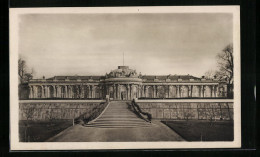 AK Potsdam, Schloss Sanssouci Mit Der Obersten Terrasse  - Other & Unclassified