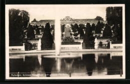 AK Potsdam, Schloss Sanssouci Mit Grosser Fontäne  - Other & Unclassified