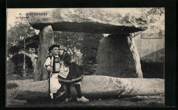 AK Saint-Nazaire, Le Dolmen, Gesteinsformation  - Sonstige & Ohne Zuordnung