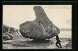 AK Trégastel, La Roche Branlante, Gesteinsformation  - Autres & Non Classés