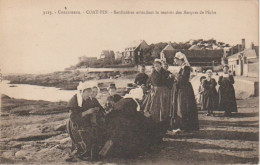 Cpa Concarneau Les Sardinières Attendant Les Barques De Pêche - Concarneau