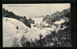 AK Freudenstadt, Ortsansicht Im Winter  - Freudenstadt