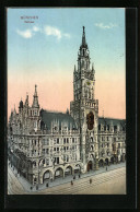 AK München, Rathaus Aus Der Vogelschau  - Muenchen