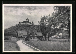 Künstler-AK Oppenweiler B. Backnang, Schloss Reichenberg Aus Der Ferne  - Backnang