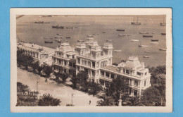 1094 SPAIN ESPAÑA LA CORUÑA AVENIDA DE LA MARINA Y KIOSCOS REAL PHOTO POSTCARD RARE POSTCARD - La Coruña