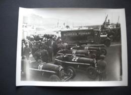 1934 - Grand Prix Automobile De MONACO - Scuderia FERRARI - Le Pesage Des 4 ALFA ROMEO D USINE+ Resultat - TOP - Automobiles