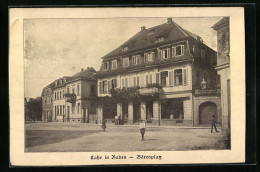 AK Lahr I. Baden, Blick Auf Den Bärenplatz  - Lahr