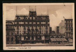 AK Flensburg, Hotel Flensburger Hof Aus Der Vogelschau  - Flensburg