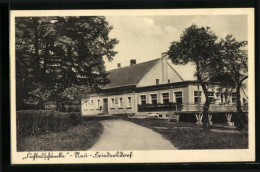 AK Neufriedersdorf, Gasthaus Fichtelschänke Von Der Strasse Gesehen  - Otros & Sin Clasificación