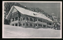 AK Tiefenbach, Haus Alpenhof Im Schnee  - Autres & Non Classés