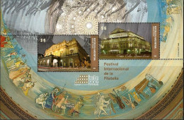Argentina 2009 International Stamp Exhibition ITALIA 2009 - Milan Scala Theatre & Cologne Theatre Stamp SS/Block MNH - Ungebraucht